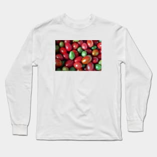 Red&Green Pop Tomatoes Long Sleeve T-Shirt